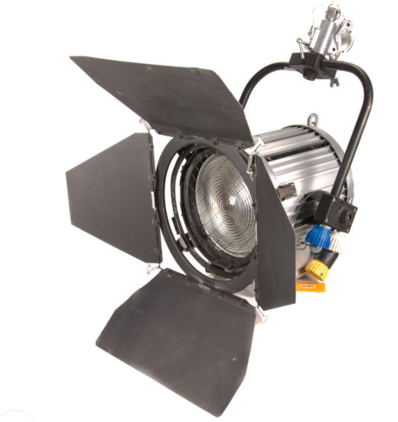 ARRI STUDIO 2000 SILVER POLE OPERATED LIGHT