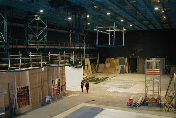 Jadran Film sound stage interior