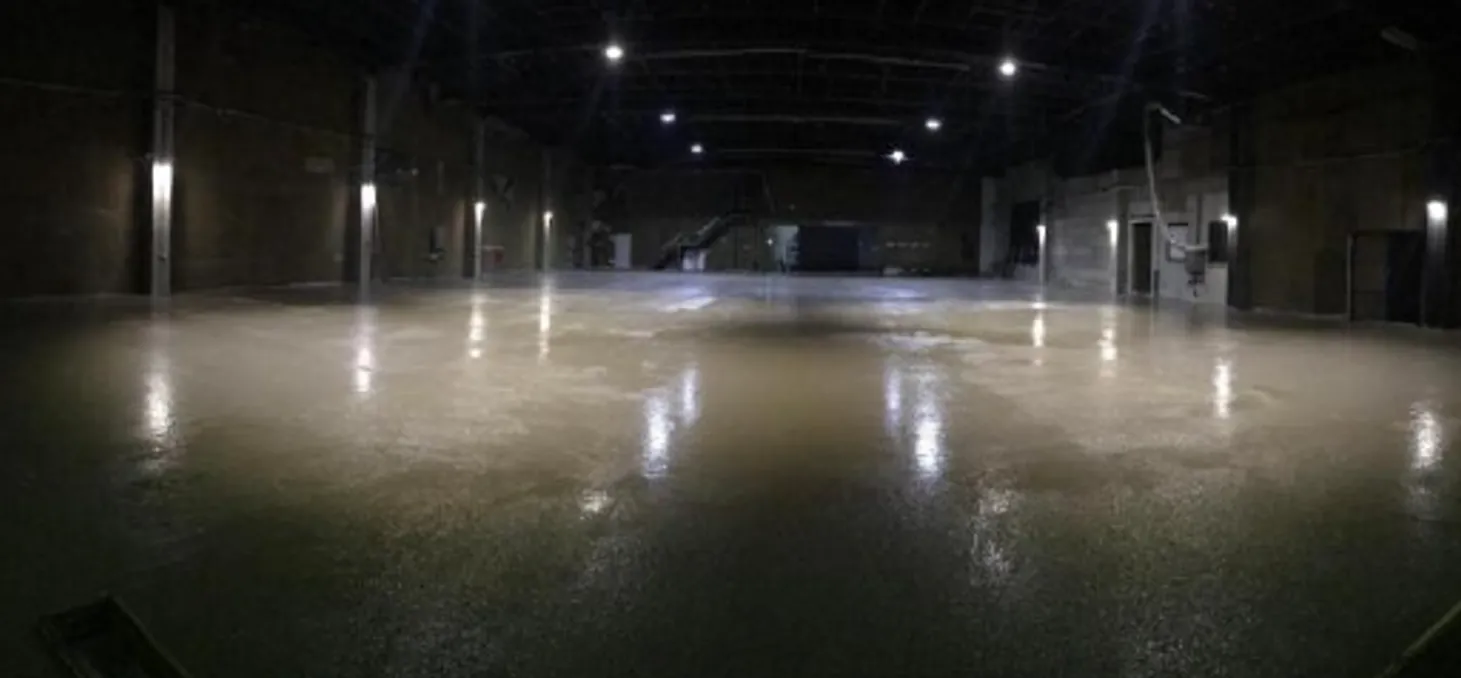 Studio 4 large empty production stage